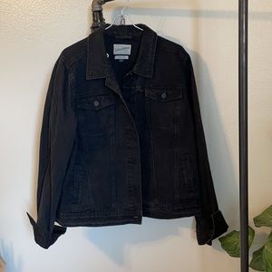 NWOT Black Universal Thread Denim Jacket